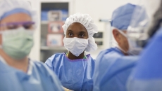 Doctors, nurses and clinicians in a hospital setting
