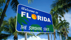 Welcome to Florida sign, image from huffingtonpost.com
