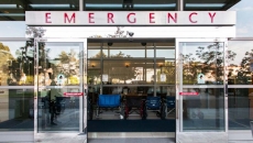 Emergency room entrance