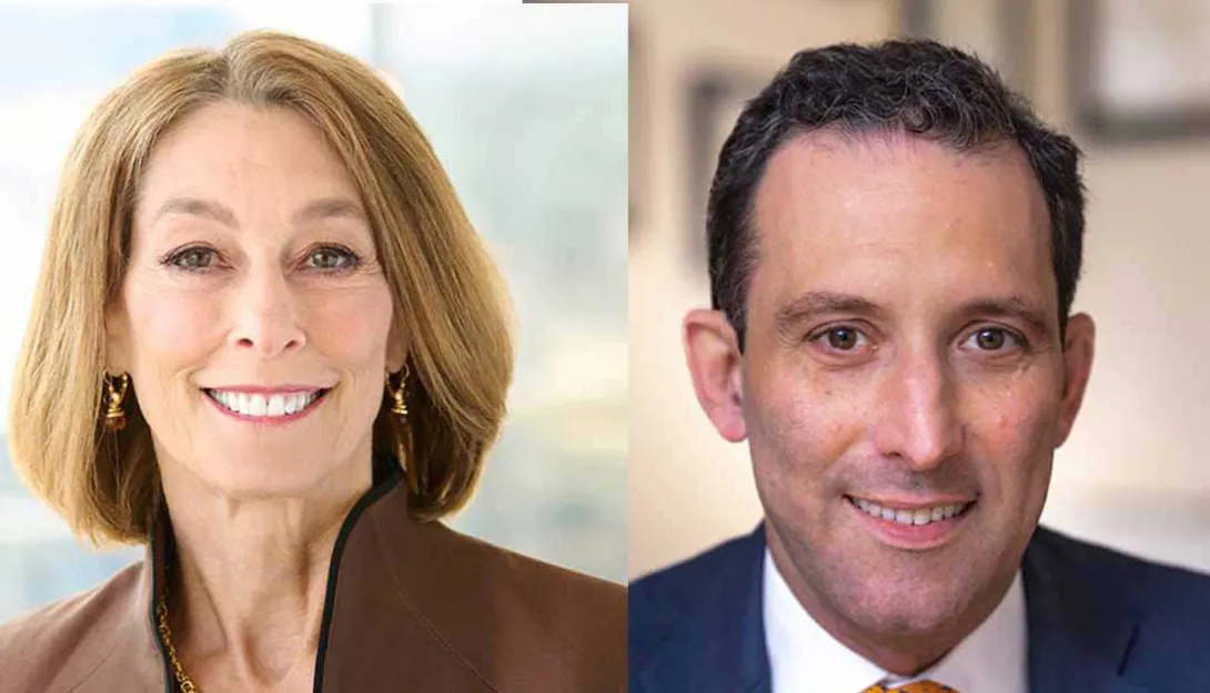 Dana-Farber Cancer Institute president and CEO Dr. Laurie H. Glimcher, left, and Dr. Benjamin Levine Ebert, chair of the Department of Medical Oncology, right Dana-Farber Cancer Institute president and CEO Dr. Laurie H. Glimcher, left, and Dr. Benjamin Levine Ebert, chair of the Department of Medical Oncology, right