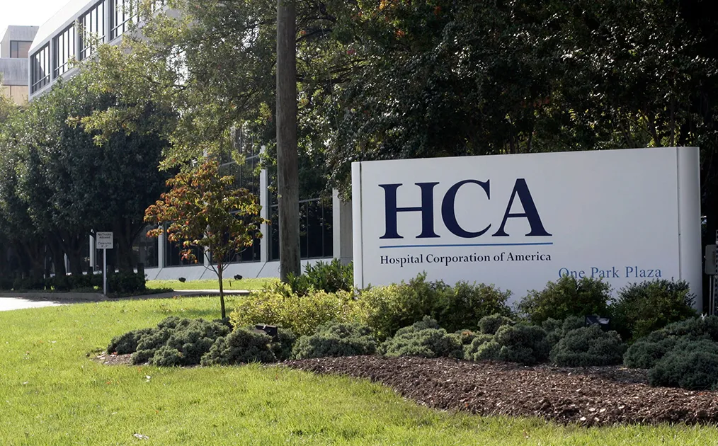 Photo of HCA sign Photo of HCA sign