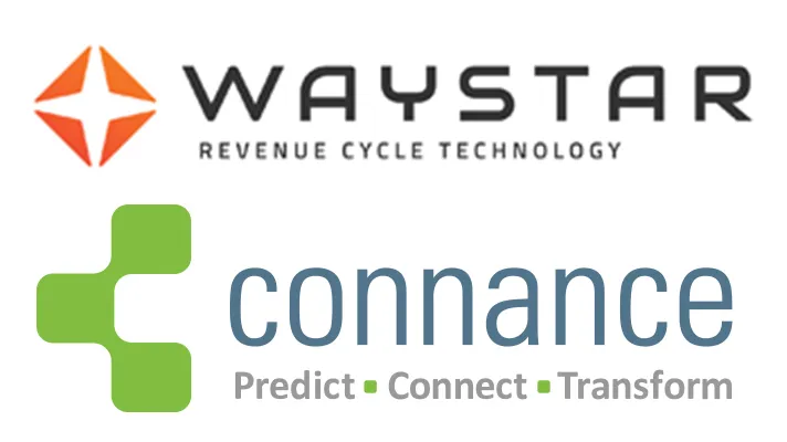 Waystar and Connance logos