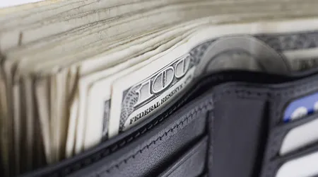 wallet full of money