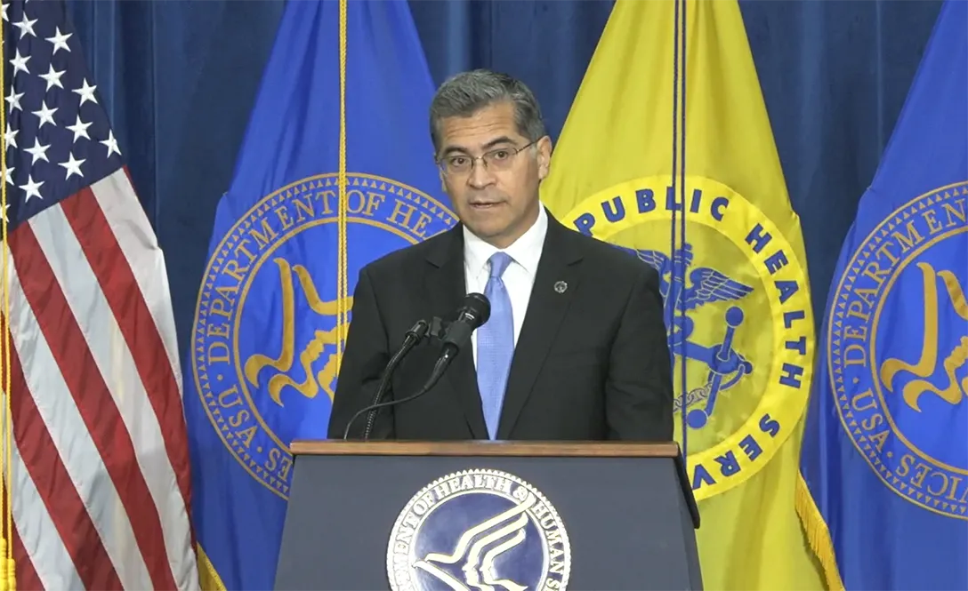 HHS Secretary Xavier Becerra