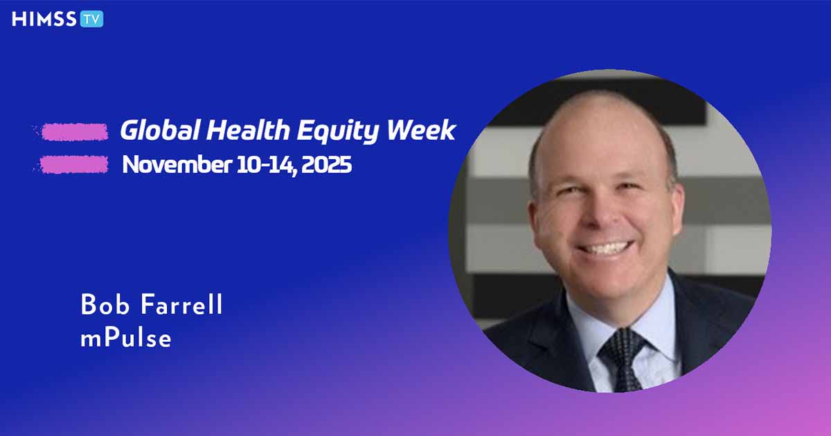 Bob Farrell, mPulse_Global Health Equity Week 2025