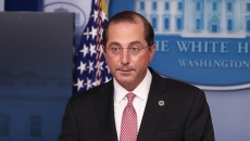HHS Secretary Alex Azar (Photo by Tasos Katopodis/Getty Images)