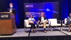 Panelists on stage