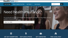 Affordable Care Act marketplace website