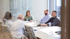 Colleagues meeting