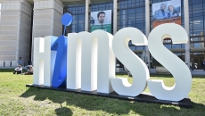 HIMSS sign.