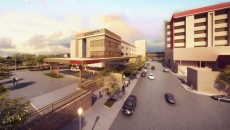 Artist's rendering of a new patient tower at Medical City Fort Worth.
