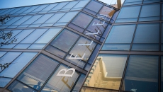 NYC Health + Hospitals Bellevue building sign
