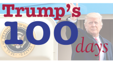 Trump's first 100 days