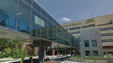 University of Iowa Hospitals and Clinics in Iowa City (Google Earth)