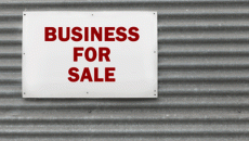 business for sale sign