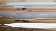 labeled file folders insurance