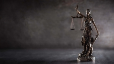 Lady Justice holding scales