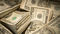 US dollar bills