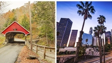 New Hampshire and California