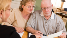 patients reviewing healthcare coverage