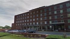 Sunbury Community Hospital in Sunbury, Pennsylvania (Google Earth)