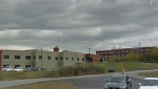 Moses-Ludington Hospital in Ticonderoga, New York (Google Earth)