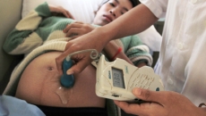 woman in labor