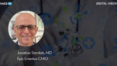 Dr. Jonathan M. Sternlieb, an Epic Emeritus CMIO_Doctor with health IT icons Photo by everythingpossible/iStock/Getty Images Plus