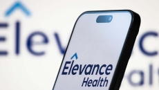 Elevance logo displayed on a smartphone