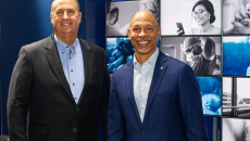 Jim Skogsbergh, president and CEO of Advocate Aurora Health, and Eugene A. Woods, president and CEO of Atrium Health