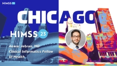 Dr. Anwar Jebran, clinical informatics fellow at UI Health and member of the HIMSS Physician Committee