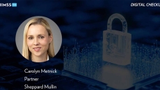 Carolyn Metnick at Sheppard Mullin_ Security padlock over circuit board Photo by Yuichiro Chino/Moment/Getty Images