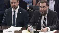 Cybersecurity hearing panelists Erik Decker and Dr. Christian Dameff