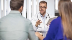 Couple at healthcare consultation. Photo: Westend61/Getty Images