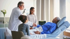 Doctor engaging with patient