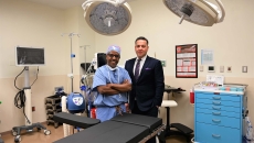 Dr. Isaias Irgau and Kemal Erkan. Photo courtesy American Surgery Center