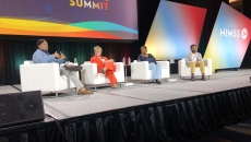 Panelists discuss the pace of technological change during the Executive Summit at HIMSS24.