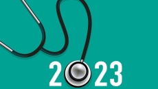 2023 text with stethoscope