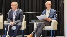 Jeff Coughlin, senior government relations director at HIMSS and Dr. Steven Lane, clinical informatics director at the Sutter Health Palo Alto Medical Foundation