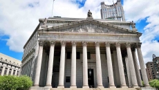 New York State Supreme Court building in Manhattan.