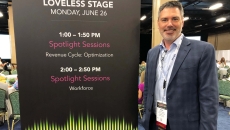 Nick Fricano, CEO and founder of Healthfuse at HMFA 2023