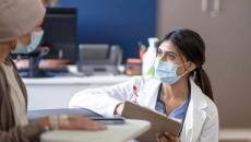 A healthcare consultation. Photo: FatCamera/Getty Images