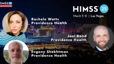 Rachele Watts, Joel Bond and Evgeny Shekhtman at Providence Health_Las Vegas skyline Photo by halbergman/E+/Getty Images