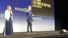 SoulPancake cofounders Shabnam Mogharabi and Rainn Wilson spoke at HIMSS21 on Thursday.