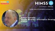 Robert Havasy at HIMSS_Palm trees and skyscrapers in Orlando Photo by Gabriele Maltinti/iStock/Getty Images Plus