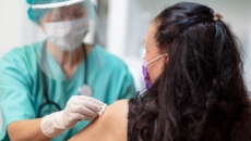 person getting a vaccine