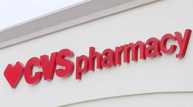 CVS sign on building