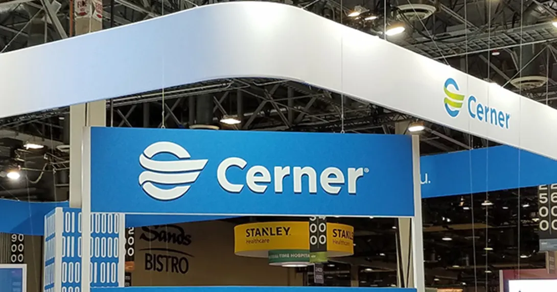 Cerner booth at HIMSS Photo: HIMSS Media
