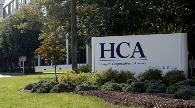 HCA sign HCA sign