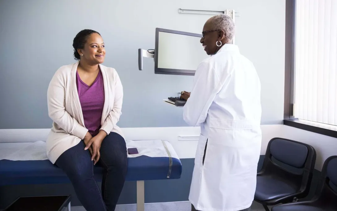 Doctor and patient